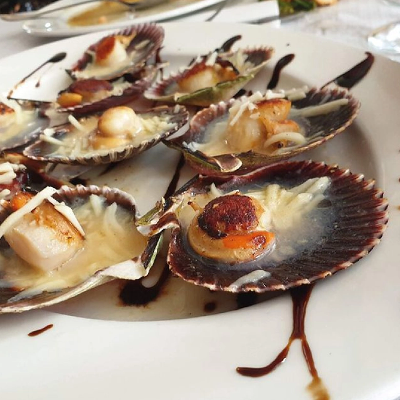 Mariscos de la carta de Casa Agustín