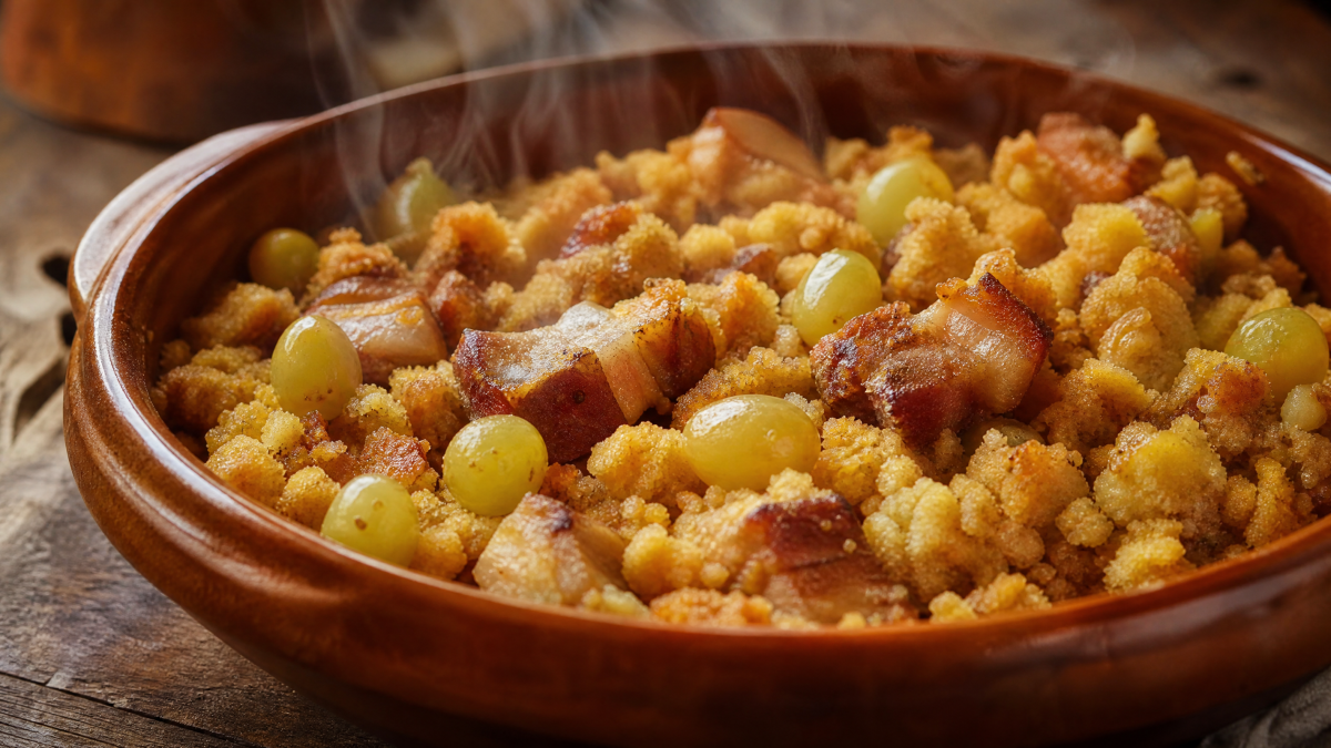 Migas aragonesas cocina tradicional — Restaurante Casa Agustín