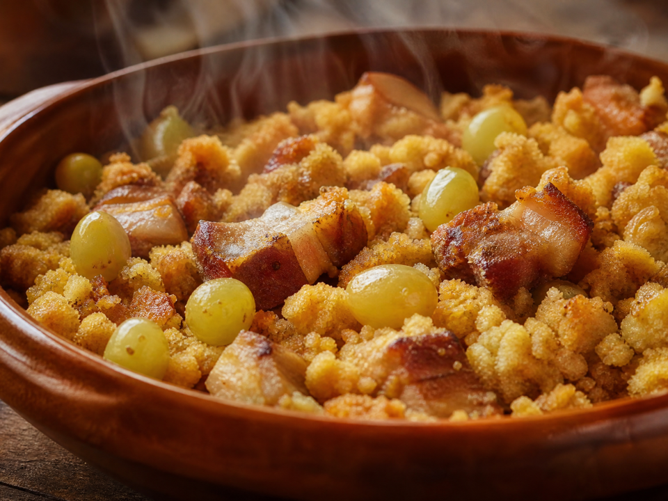 Migas aragonesas cocina tradicional — Restaurante Casa Agustín