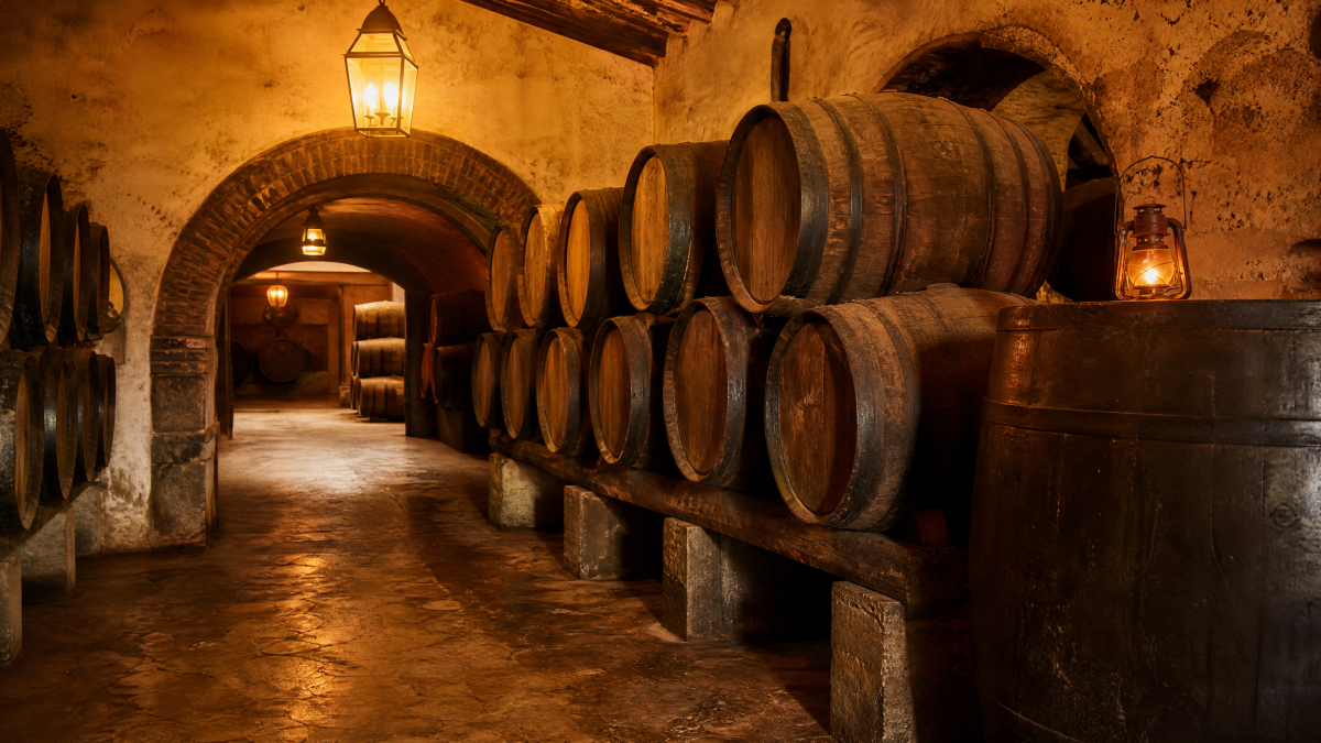 Bodega histórica aragonesa — Restaurante Casa Agustín
