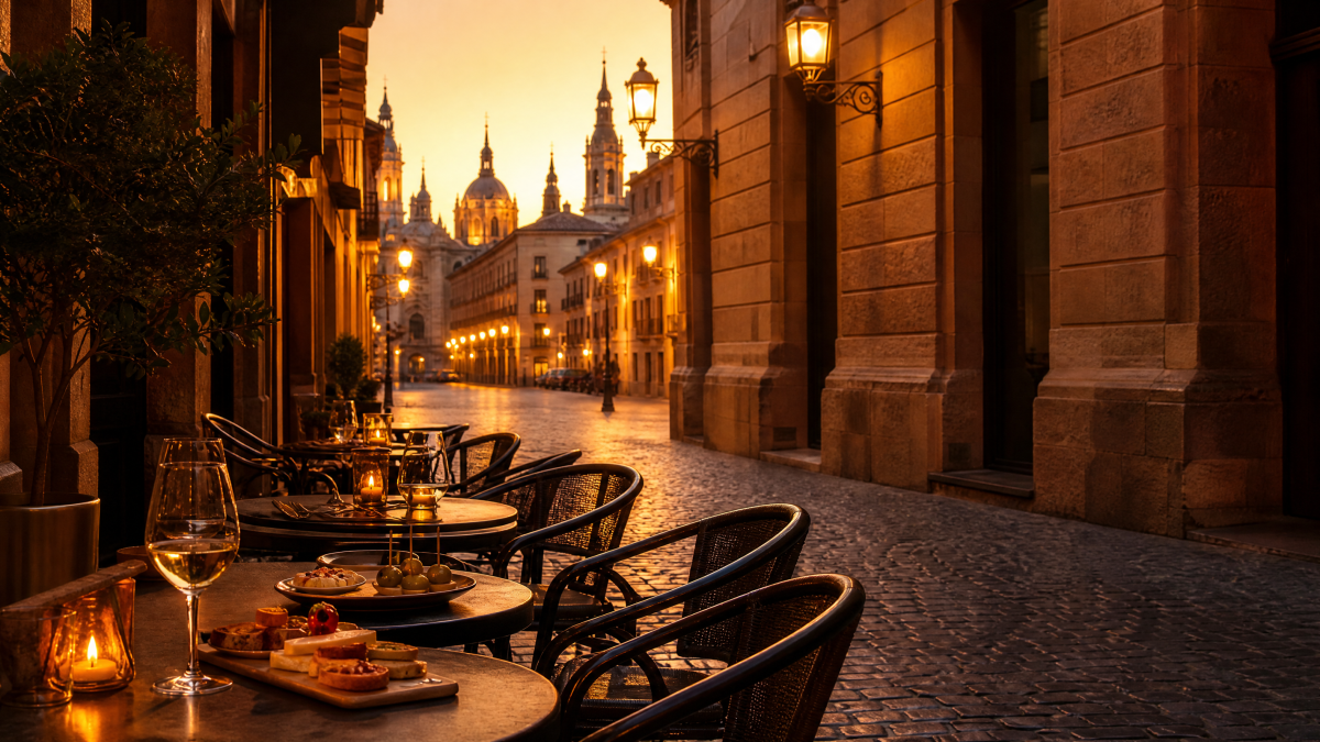 Terraza bar casco histórico Zaragoza — Restaurante Casa Agustín