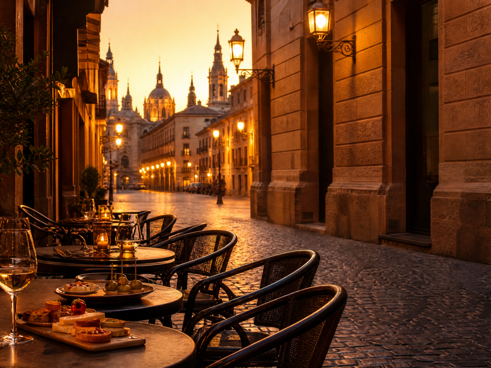 Terraza bar casco histórico Zaragoza — Restaurante Casa Agustín
